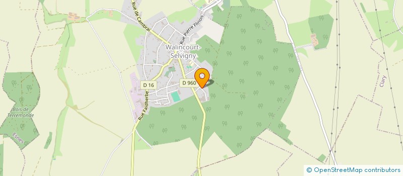 localisation de l'entreprise MONSIEUR TOM GERBEAU  WALINCOURT-SELVIGNY