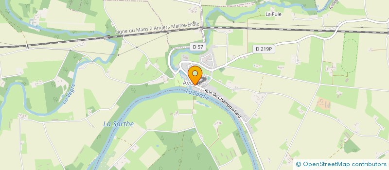 localisation de l'entreprise MONSIEUR TOM GIBOIRE  AVOISE