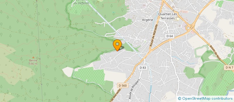 localisation de l'entreprise MONSIEUR TOM GILLIER  SAINT-MAXIMIN-LA-SAINTE-BAUME