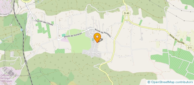 localisation de l'entreprise MONSIEUR TOM GIRAUDO  MARTIGUES