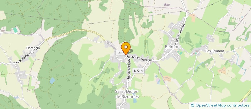 localisation de l'entreprise MONSIEUR TOM GRANDMONT  BELMONT