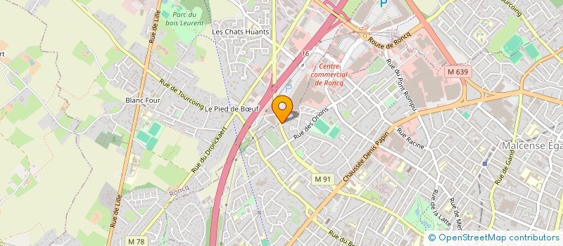 localisation de l'entreprise MONSIEUR TOM GUICHERD-CALLIN  TOURCOING