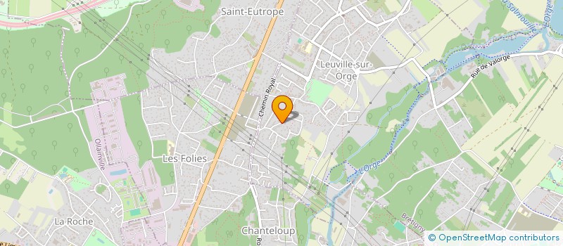 localisation de l'entreprise MONSIEUR TOM GUINAUDEAU à LEUVILLE-SUR-ORGE