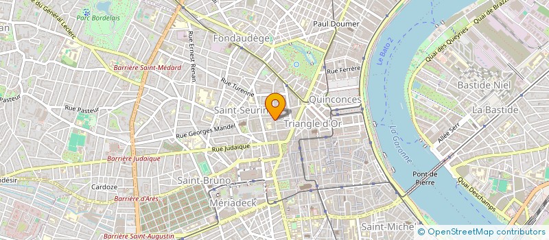 localisation de l'entreprise MONSIEUR TOM HAIS  BORDEAUX