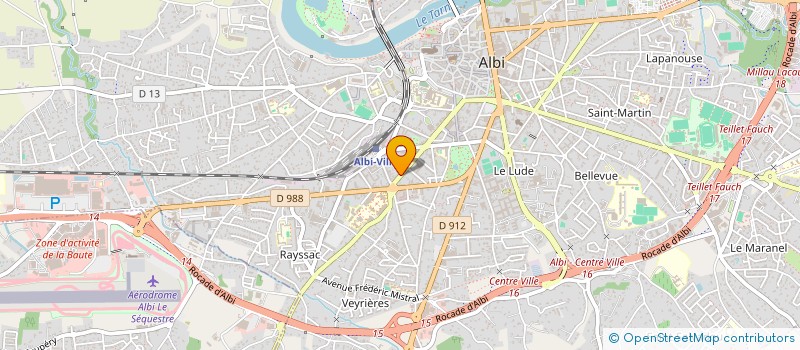 localisation de l'entreprise MONSIEUR TOM HERNANDEZ à ALBI