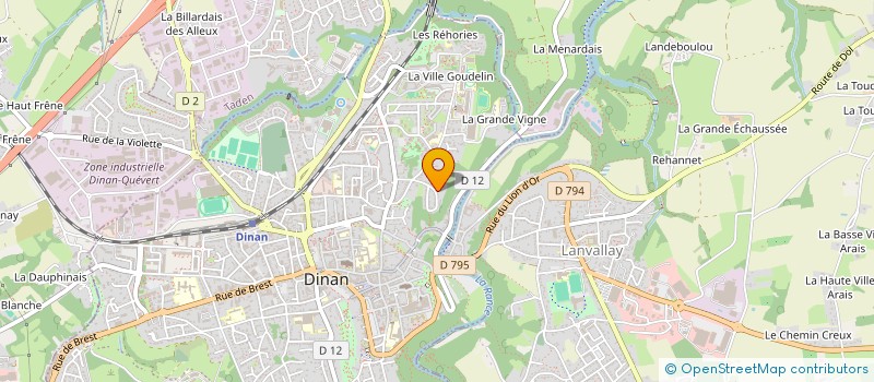 localisation de l'entreprise MONSIEUR TOM HIPPOLYTE BLAIS  DINAN