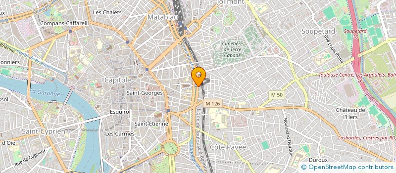 localisation de l'entreprise MONSIEUR TOM-HISHAM CHAOUI  TOULOUSE