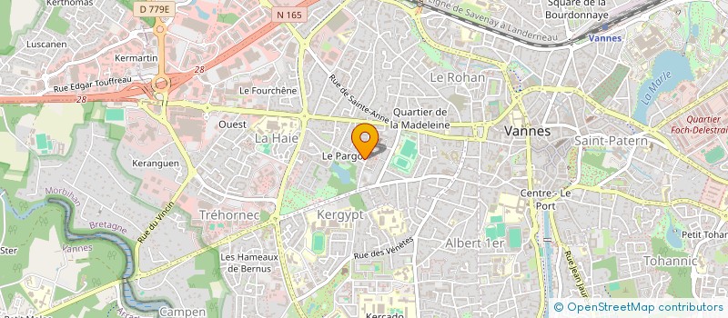 localisation de l'entreprise MONSIEUR TOM HOLARD à VANNES