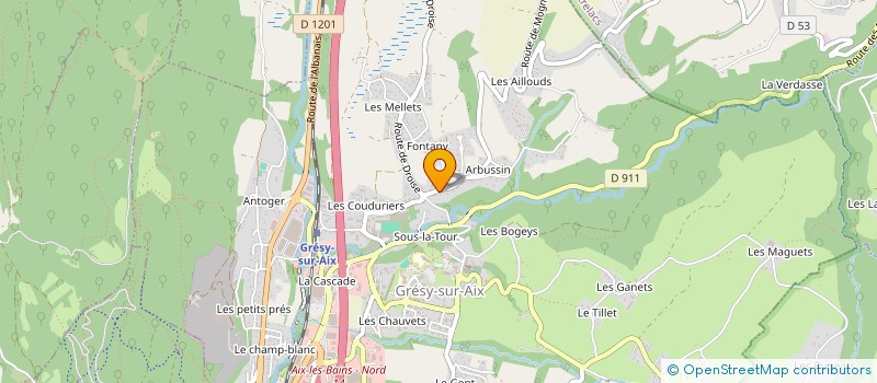 localisation de l'entreprise MONSIEUR TOM HUILLE à GRESY-SUR-AIX