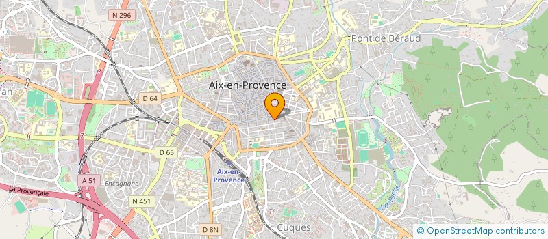 localisation de l'entreprise MONSIEUR TOM ISAAC à AIX-EN-PROVENCE