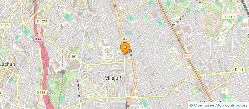 localisation de l'entreprise MONSIEUR TOM JAKUBOWICZ à VILLEJUIF