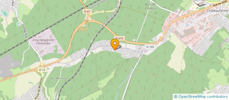 localisation de l'entreprise MONSIEUR TOM JEANBOURQUIN  GRANDFONTAINE