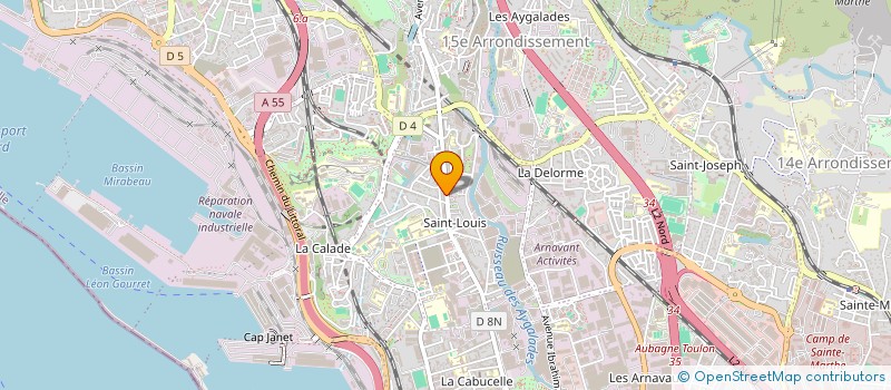 localisation de l'entreprise MONSIEUR TOM JEANROY à MARSEILLE
