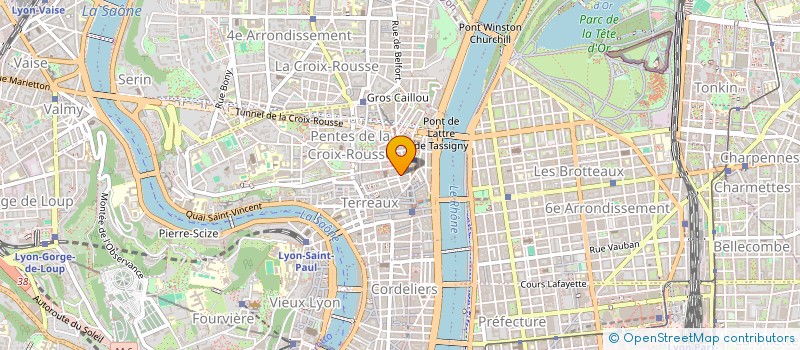 localisation de l'entreprise MONSIEUR TOM JUND à LYON