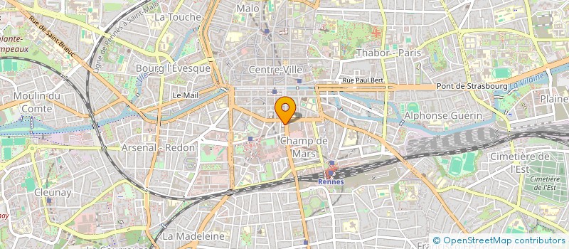 localisation de l'entreprise MONSIEUR TOM KAWOHL  RENNES