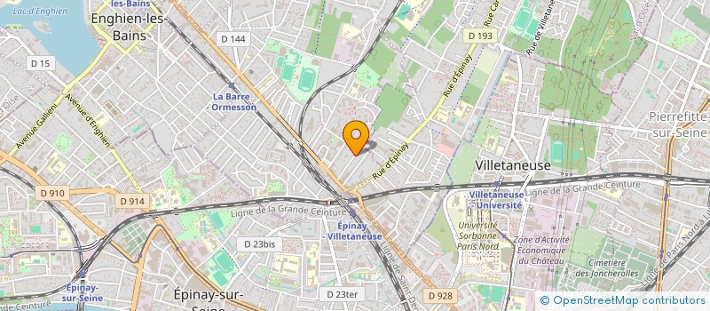 localisation de l'entreprise MONSIEUR TOM-KELLEY DESTIN  DEUIL-LA-BARRE