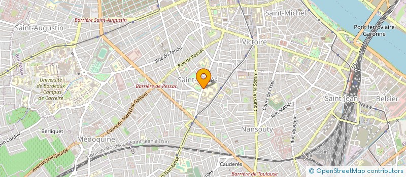 localisation de l'entreprise MONSIEUR TOM KINGSTON à BORDEAUX