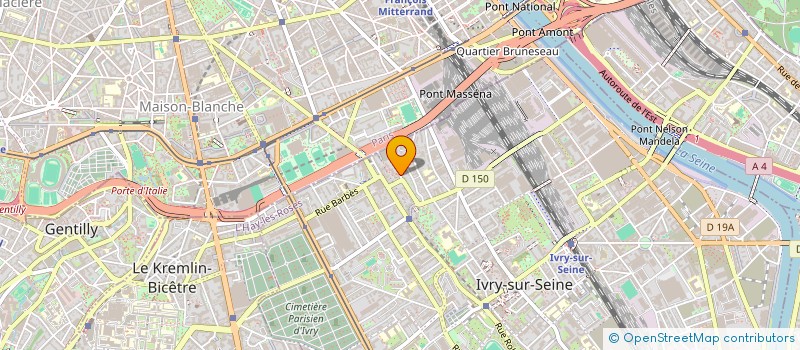 localisation de l'entreprise MONSIEUR TOM KLEINBERG  IVRY-SUR-SEINE