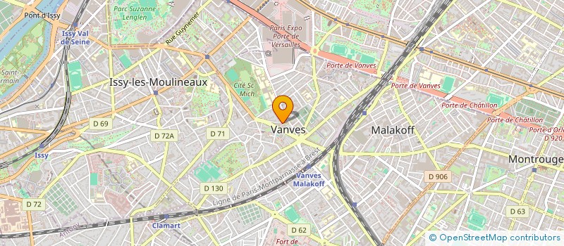 localisation de l'entreprise MONSIEUR TOM LALOU  VANVES