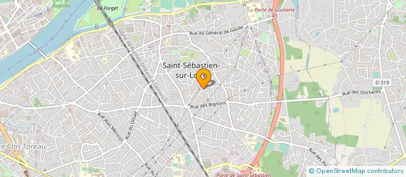 localisation de l'entreprise MONSIEUR TOM LAMOUREUX  SAINT-SEBASTIEN-SUR-LOIRE