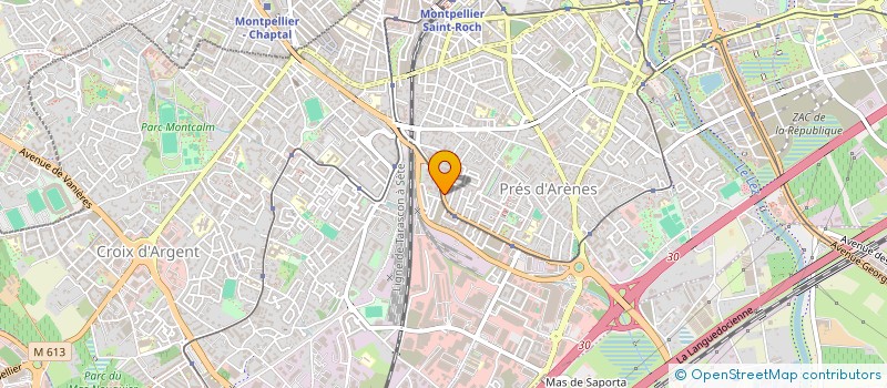localisation de l'entreprise MONSIEUR TOM LANFRANCHI à MONTPELLIER