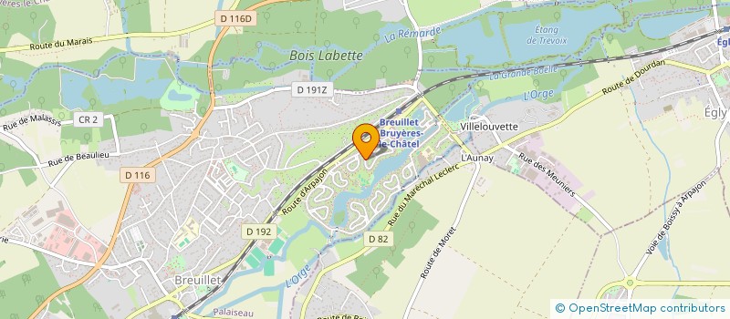 localisation de l'entreprise MONSIEUR TOM LANNURIEN à BRETIGNY-SUR-ORGE