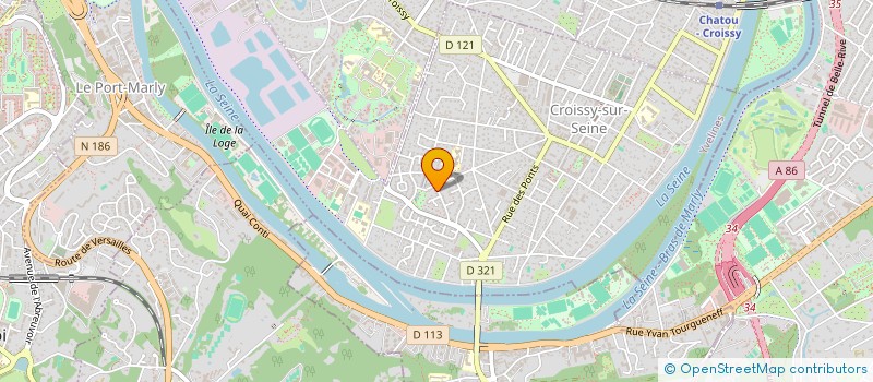 localisation de l'entreprise MONSIEUR TOM LARDEUX  CROISSY-SUR-SEINE