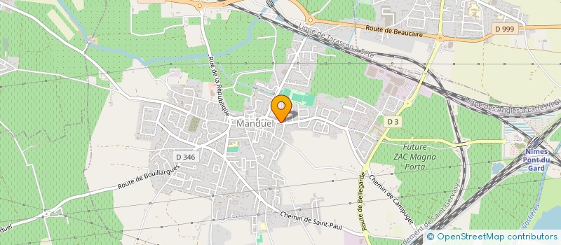 localisation de l'entreprise MONSIEUR TOM LAVABRE à MANDUEL