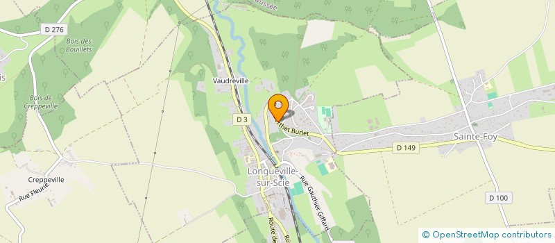 localisation de l'entreprise MONSIEUR TOM LAVENU  LONGUEVILLE-SUR-SCIE