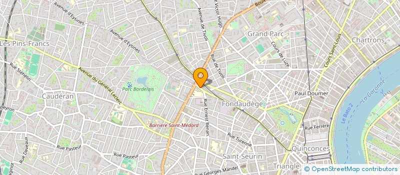 localisation de l'entreprise MONSIEUR TOM LAVOIGNAT  BORDEAUX