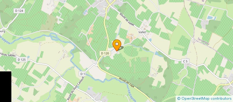 localisation de l'entreprise MONSIEUR TOM LECOMTE  BELLEVIGNE-EN-LAYON