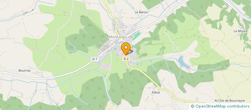 localisation de l'entreprise MONSIEUR TOM LEGROUX-GRATTET  MONTAIGU-DE-QUERCY