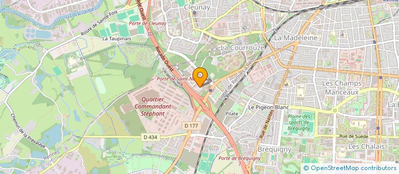 localisation de l'entreprise MONSIEUR TOM LENA  SAINT-JACQUES-DE-LA-LANDE