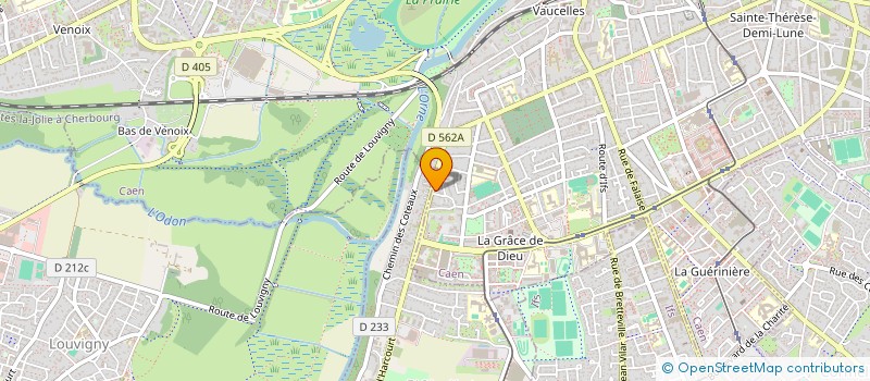 localisation de l'entreprise MONSIEUR TOM LEVASSEUR à CAEN