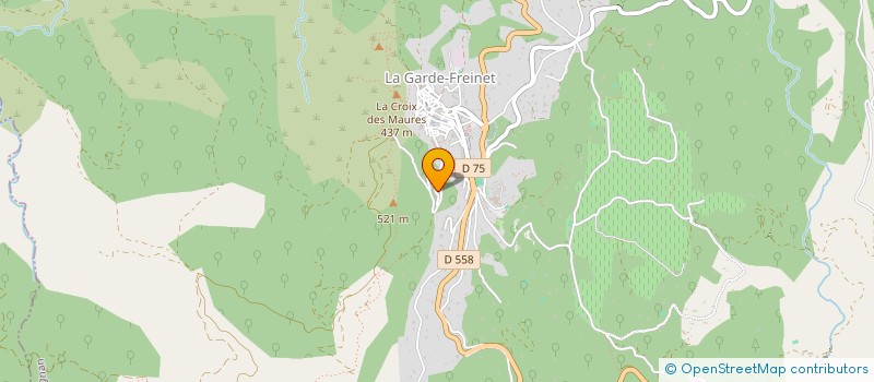 localisation de l'entreprise MONSIEUR TOM LEVILLAIN  LA GARDE-FREINET