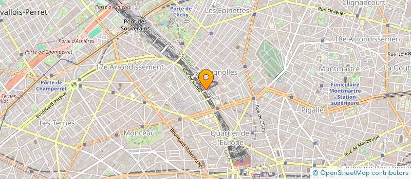 localisation de l'entreprise MONSIEUR TOM LEVY  PARIS