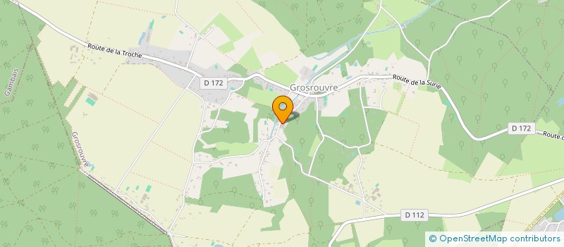 localisation de l'entreprise MONSIEUR TOM LIOT  GROSROUVRE