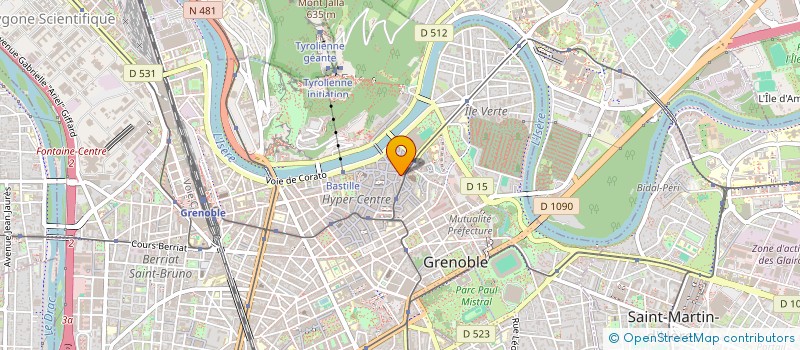 localisation de l'entreprise MONSIEUR TOM LLORENS à GRENOBLE