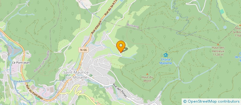 localisation de l'entreprise MONSIEUR TOM LOCATI  SAINT-MAURICE-SUR-MOSELLE