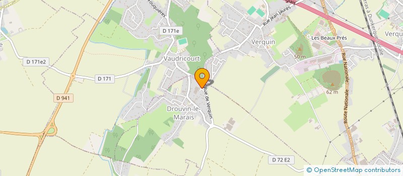 localisation de l'entreprise MONSIEUR TOM LOEWENSTEIN  DROUVIN-LE-MARAIS