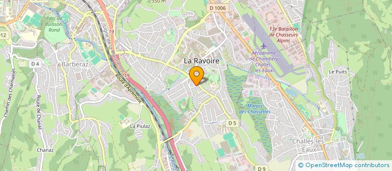 localisation de l'entreprise MONSIEUR TOM LOISEL  LA RAVOIRE