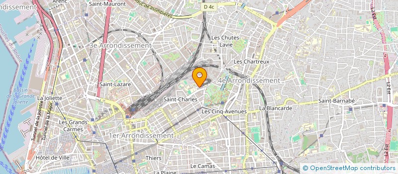 localisation de l'entreprise MONSIEUR TOM MAREY-LOPEZ  MARSEILLE