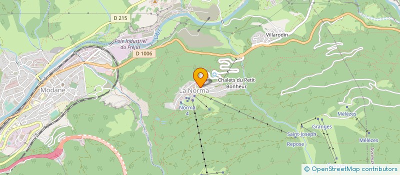 localisation de l'entreprise MONSIEUR TOM MARGUERON  VILLARODIN-BOURGET