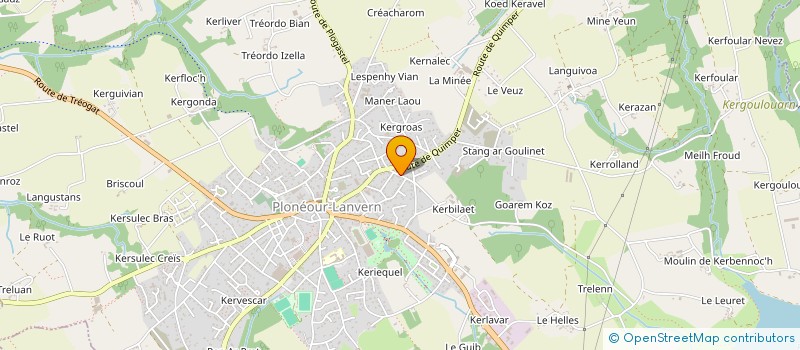 localisation de l'entreprise MONSIEUR TOM MARSAL  PLONEOUR-LANVERN