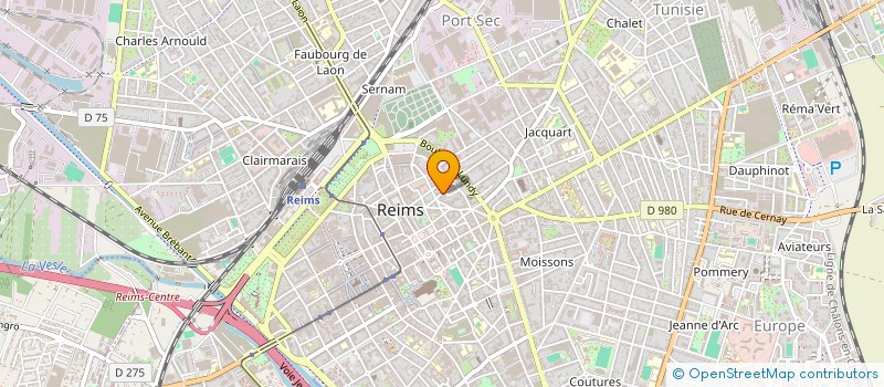 localisation de l'entreprise MONSIEUR TOM MARTENS  REIMS