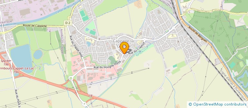 localisation de l'entreprise MONSIEUR TOM MARTINAGE  CAPPELLE-LA-GRANDE