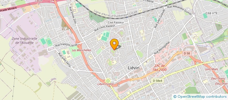 localisation de l'entreprise MONSIEUR TOM MARTINCIC  LIEVIN