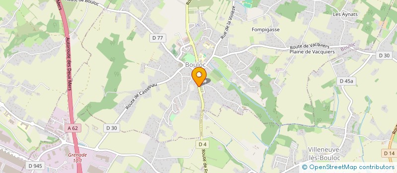 localisation de l'entreprise MONSIEUR TOM MARTY  BOULOC