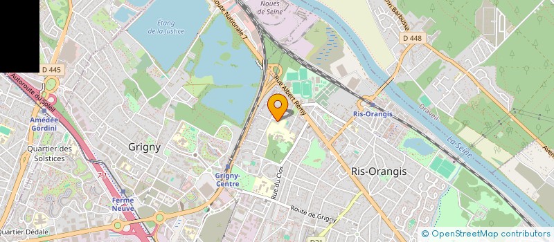 localisation de l'entreprise MONSIEUR TOM MASCARENHAS  RIS-ORANGIS