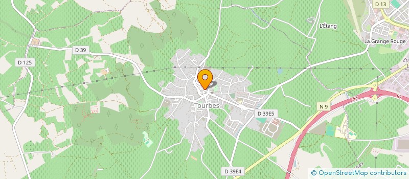 localisation de l'entreprise MONSIEUR TOM MATHOULIN  CAZOULS-D'HERAULT